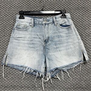 Ceros Women's Light Blue Denim Shorts Size 25